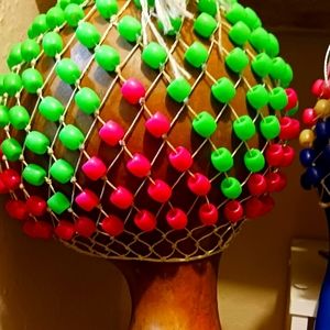 Beaded Gourd,"Shekere"
